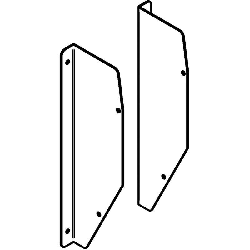 Hoekplaten voor wandmontage G-30