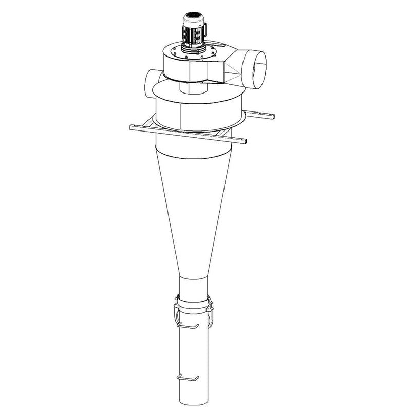 Roetafscheider met cycloon Z 501-15