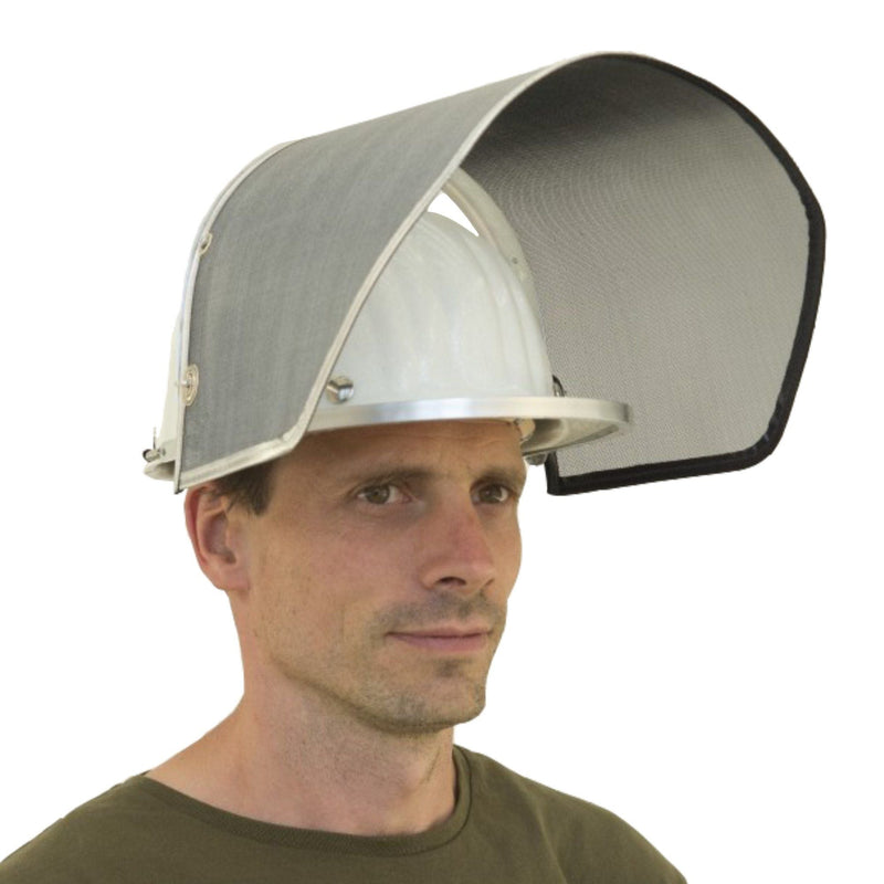 casco de seguridad de malla